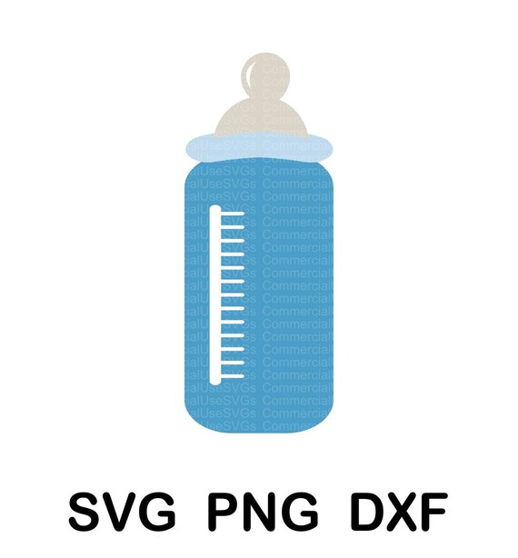 Download Baby Bottle Svg / Commercial Use / Milk Bottle / Baby ...