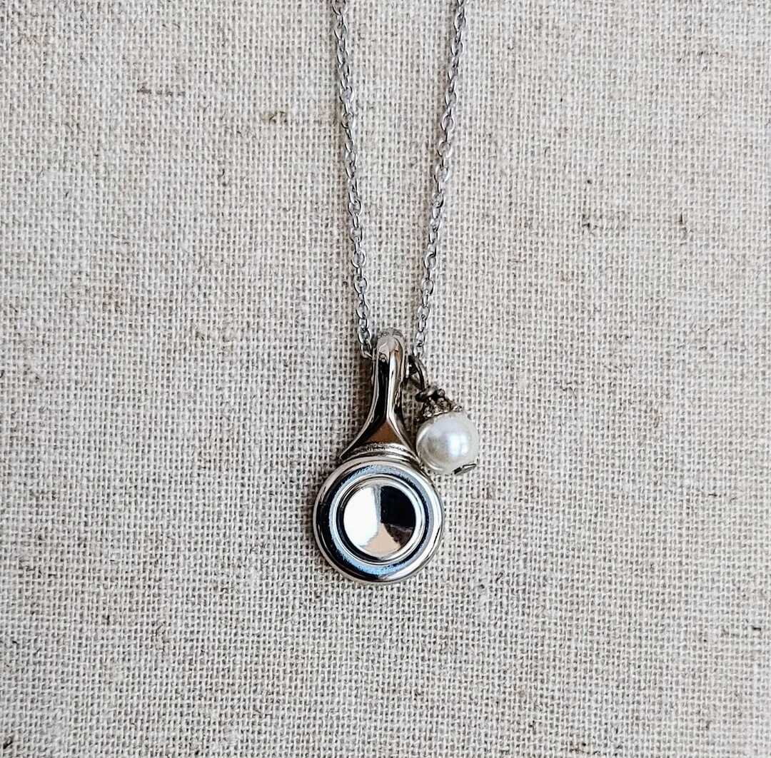 Pearl Flute Key Necklace Etsy