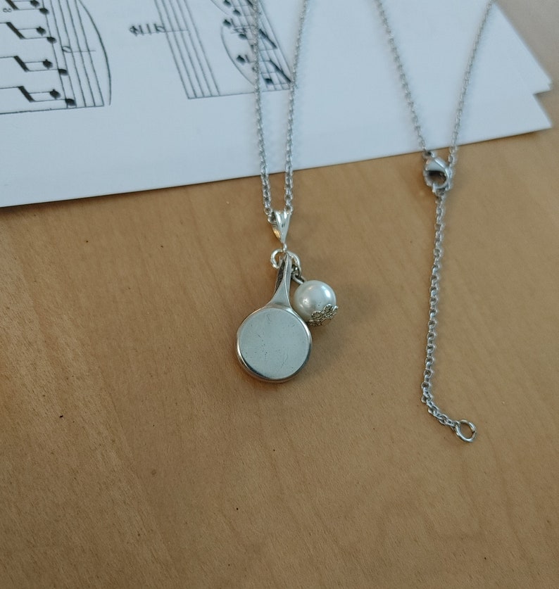 Concert Flute Key Necklace Etsy