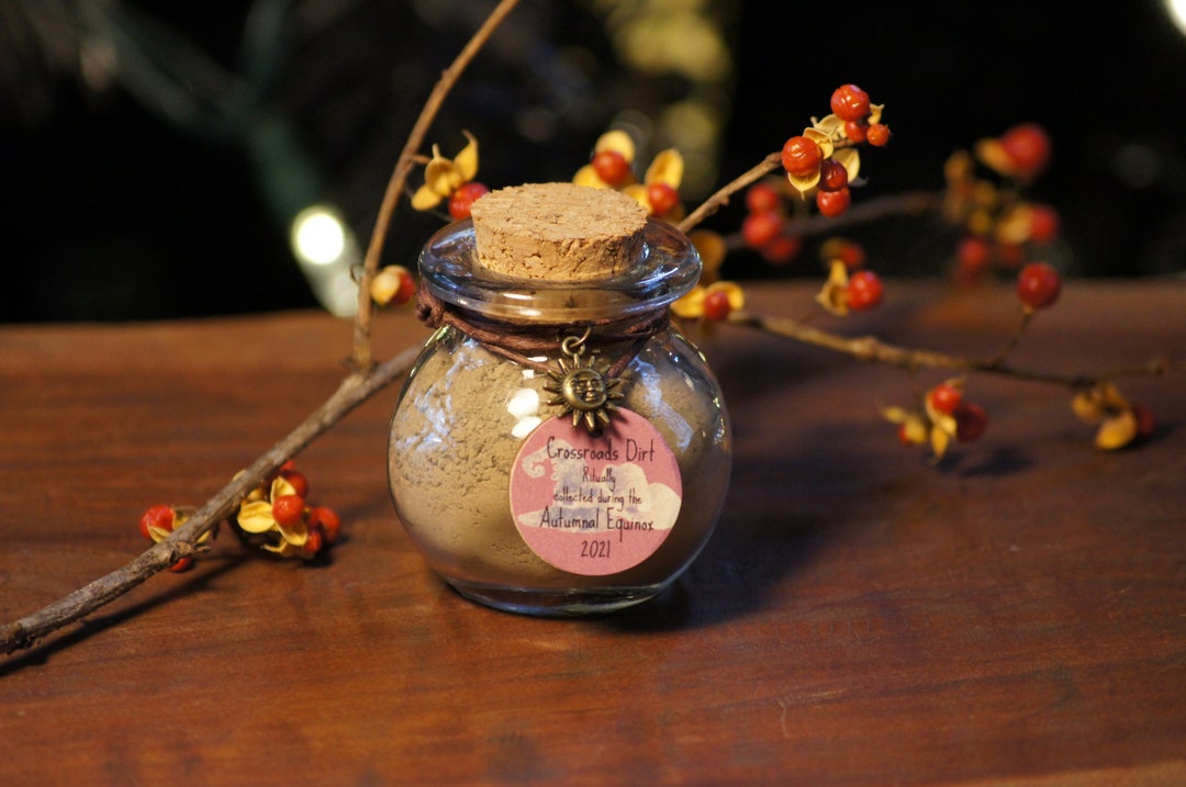 Autumnal Equinox Crossroads Dirt, Three Way Crossroads, on Ley Line ...