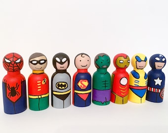 personalized superhero doll