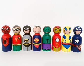 iron man peg doll
