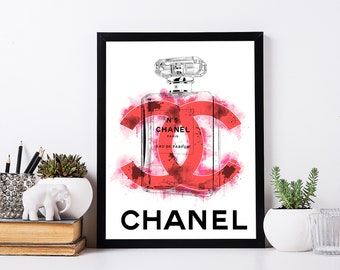 Chanel Wallpaper Etsy