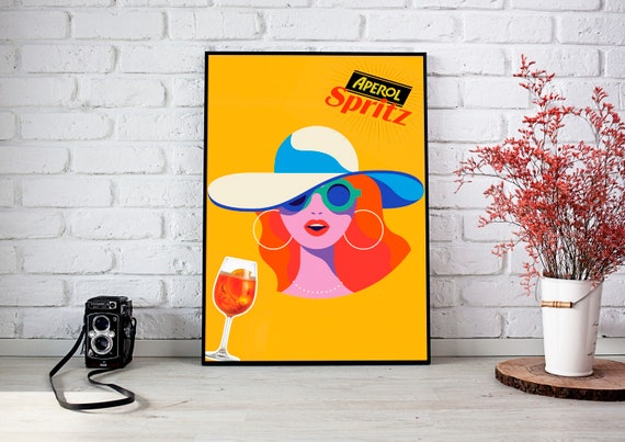 Canvas APEROL SPRITZ Art print POSTER
