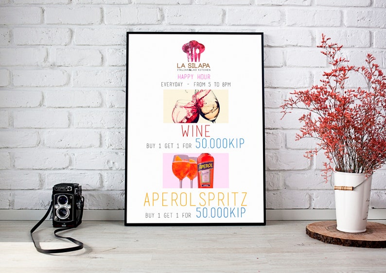 Canvas APEROL SPRITZ Art print POSTER