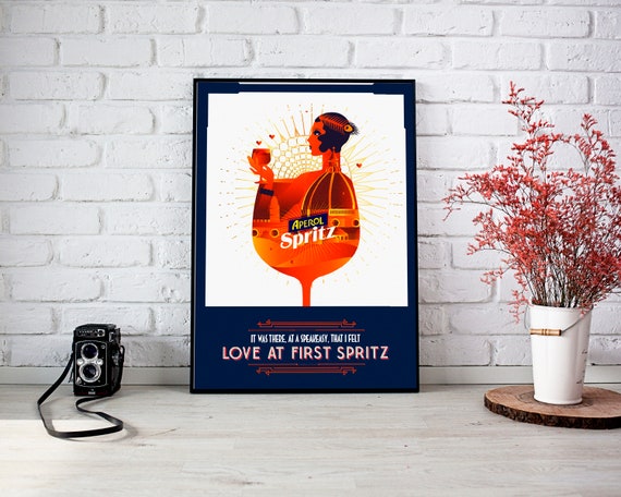 Art Print POSTER CANVAS Aperol