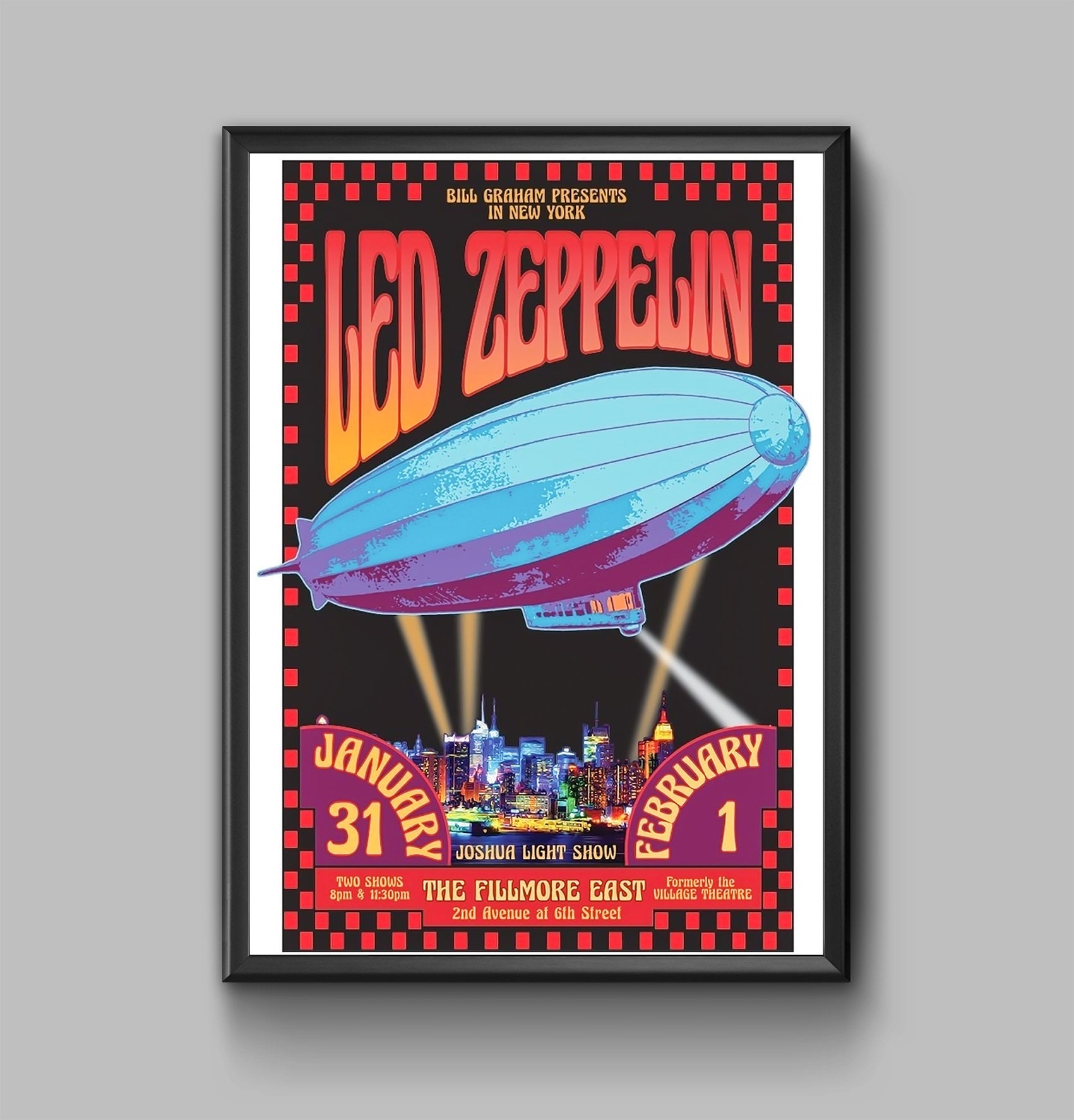 Fillmore Poster for sale Only 4 left at 75