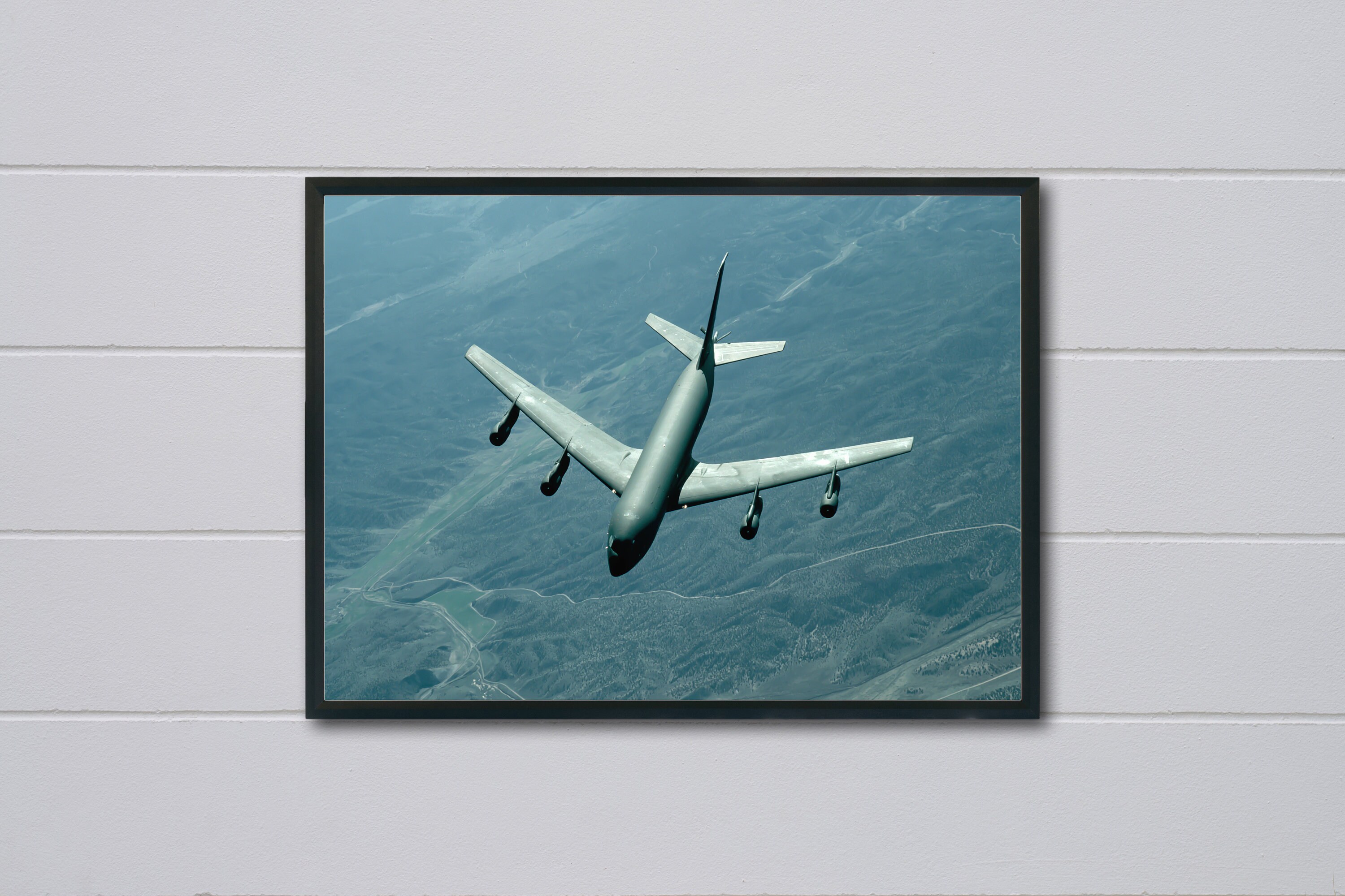 KC135 in Flight Gift Reprint Artprint poster for home wall Etsy