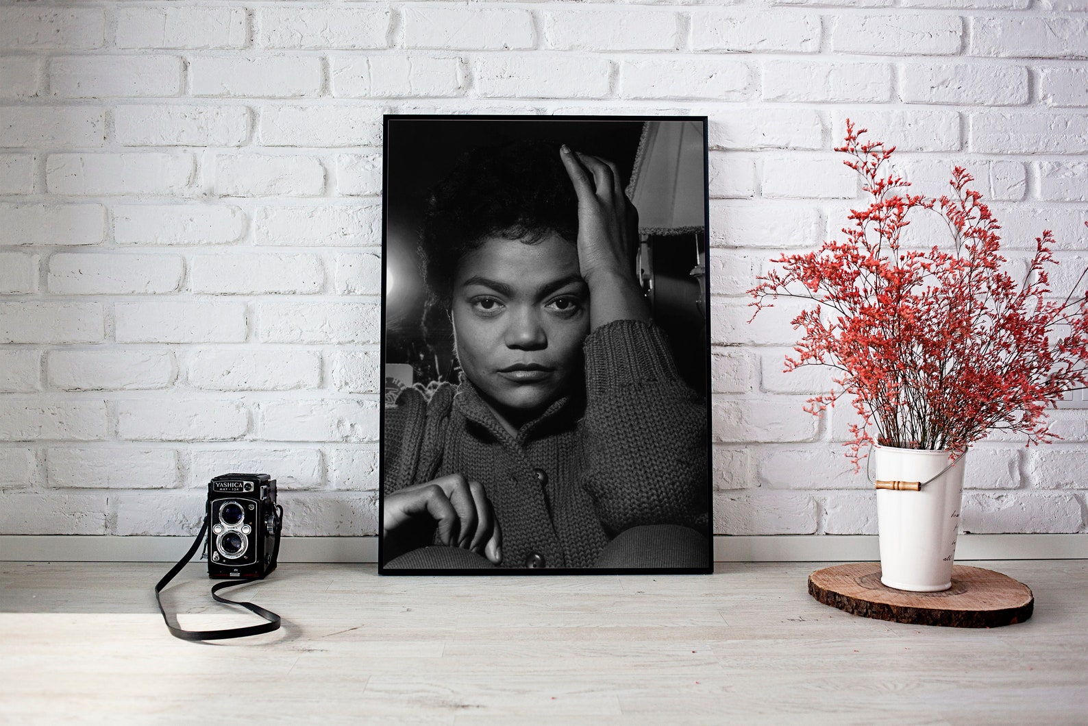 Eartha Kitt print poster canvas art print poster for home wall | Etsy