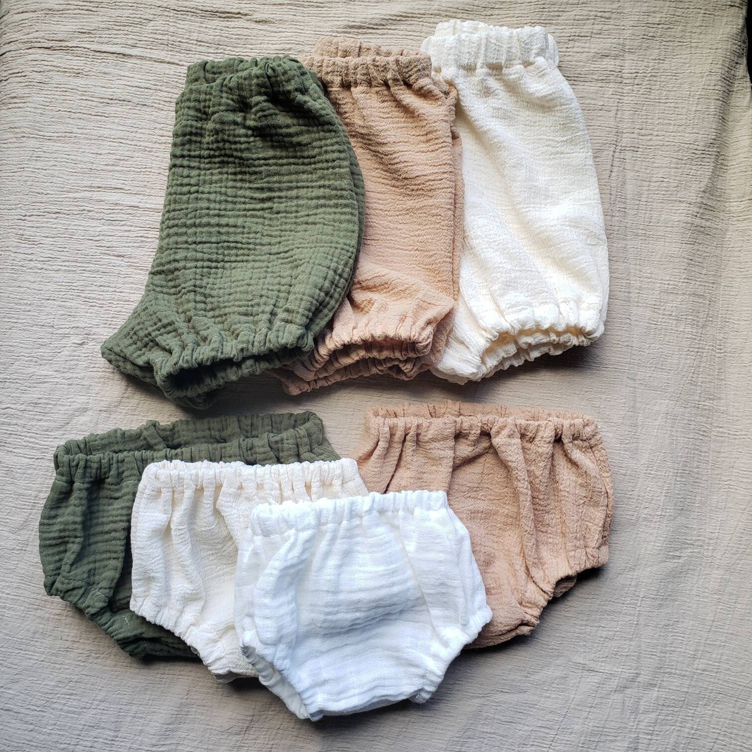 Muslin Baby Bloomers Etsy