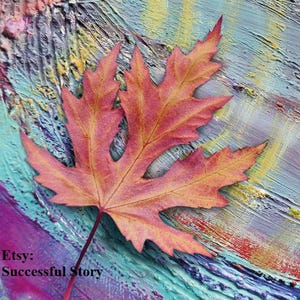23 Napkins 4 Motif, Maple Leaf Paper Napkins For Decoupage, AUTUMN LEAVES, Autumn Motifs, Paper Serviettes, FALL Decoupage Napkins Fall Leaf
