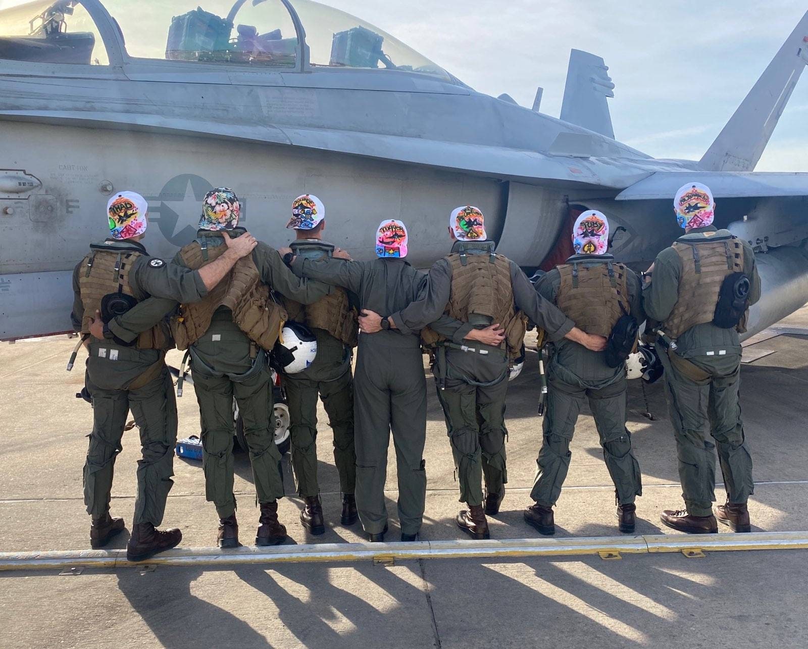 Customized Airbrushed Military Fighter 