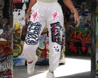 Airbrush Sweatpants - Etsy