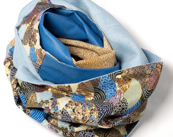 Wagara Blue Klein Snood Women