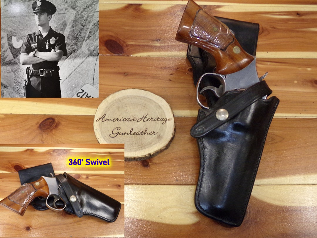 Vintage 1970's Police Swivel Gun Holster for S&W K Frame Etsy
