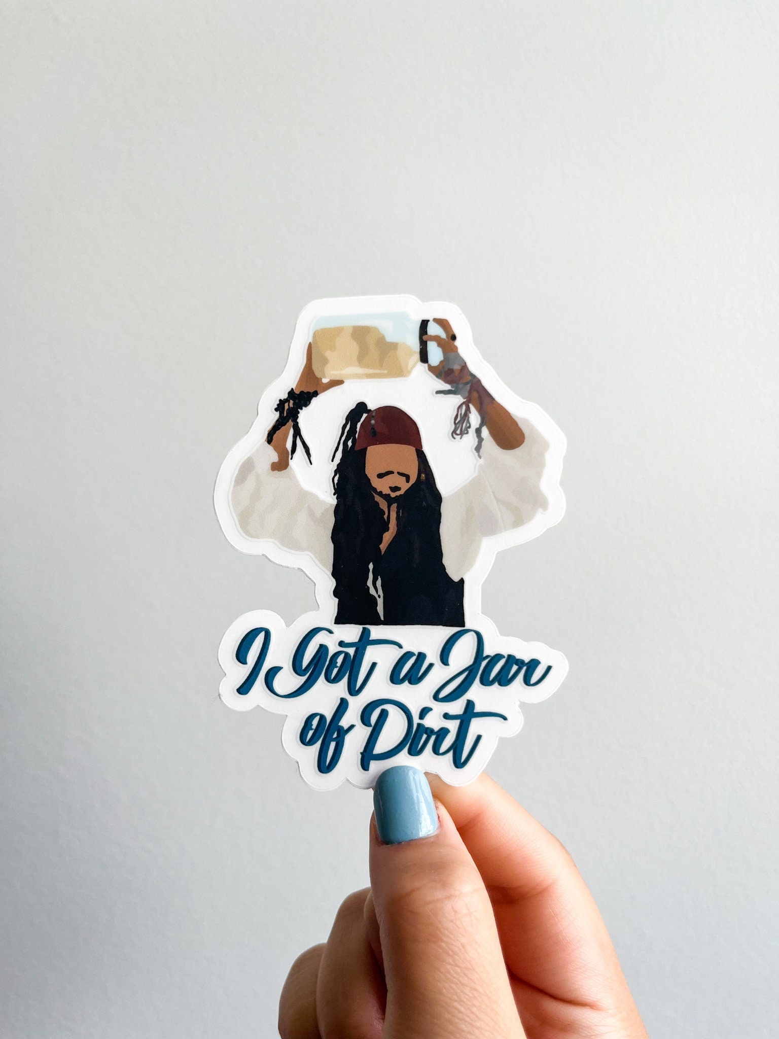 Jack Sparrow i Got a Jar of Dirt Etsy