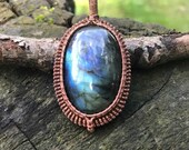 tree of life men pendant necklace Labradorite necklace gift for dad thanksgiving jewelry anniversary presents for husband retirement gifts