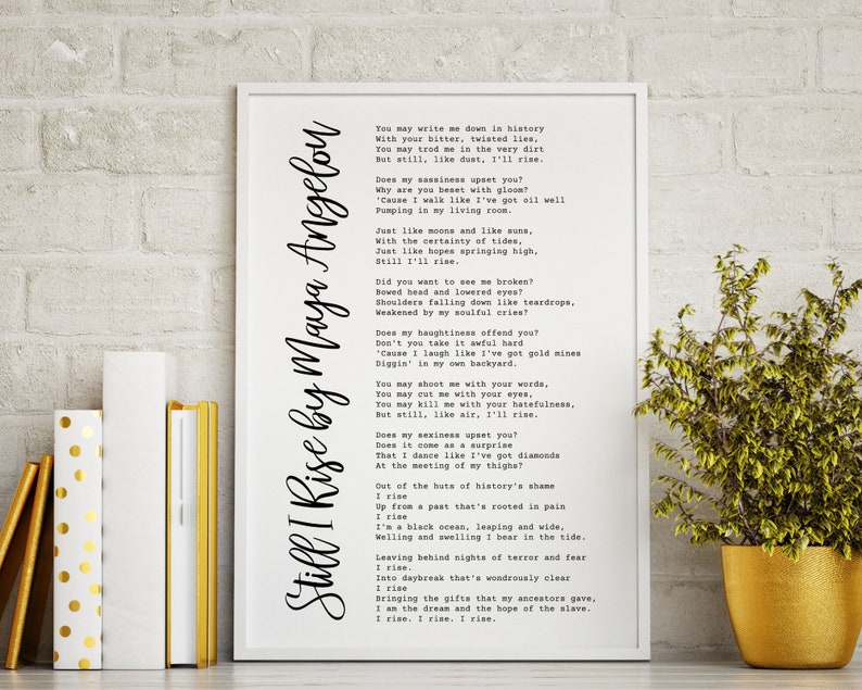 still i rise poem meaning still i rise poem meaning