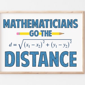 Math Teacher Print | Math Classroom Sign | Math Teacher Classroom | Teacher Gift | Classroom Decor | Classroom Decor | Math Classroom Print