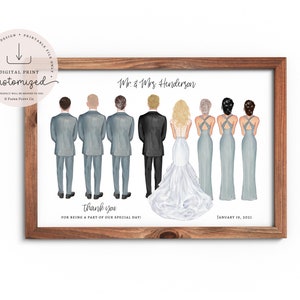 Gift for the Wedding Party, Bridal Gift, Wedding Gift, Bridal, Bride Tribe, Gift for the Bride and Groom, Bridesmaids, Custom Gifts, Wedding