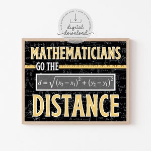 Math Teacher Print | Math Classroom Sign | Math Teacher Classroom | Teacher Gift | Classroom Decor | Classroom Decor | Math Classroom Print