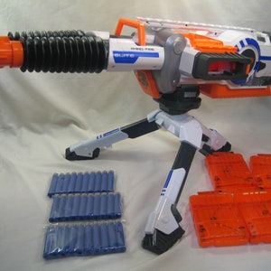 Nerf N-strike Elite RHINOFIRE RHINO-FIRE Blaster Modified - Etsy