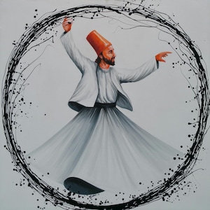 Whirling Dervish ----Original Painting