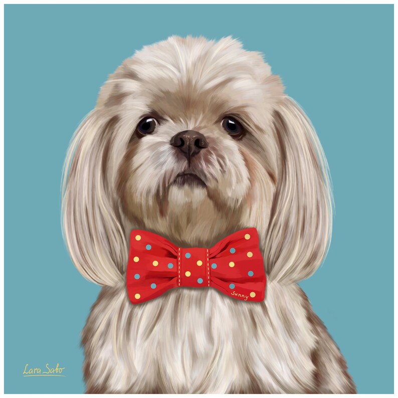 Pet Memorial Cat Portrait Pet Lover Gift Personalized Dog Custom Pet Portrait Dog Portrait Dog Illustration Illustration Cat Pet Art