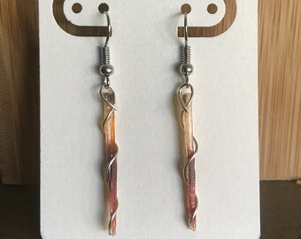 lionfish spine keychain etsy