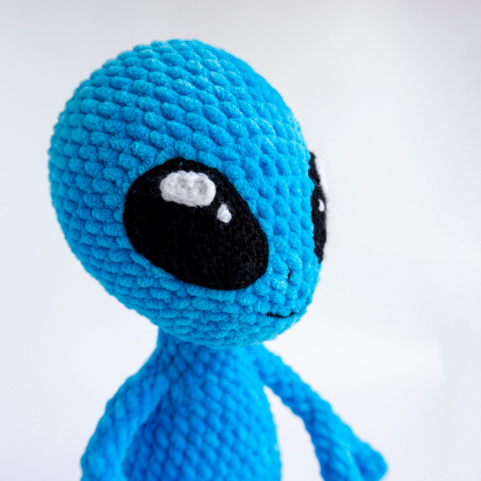 CROCHET ALIEN PATTERN Amigurumi green alien pattern Plush Etsy