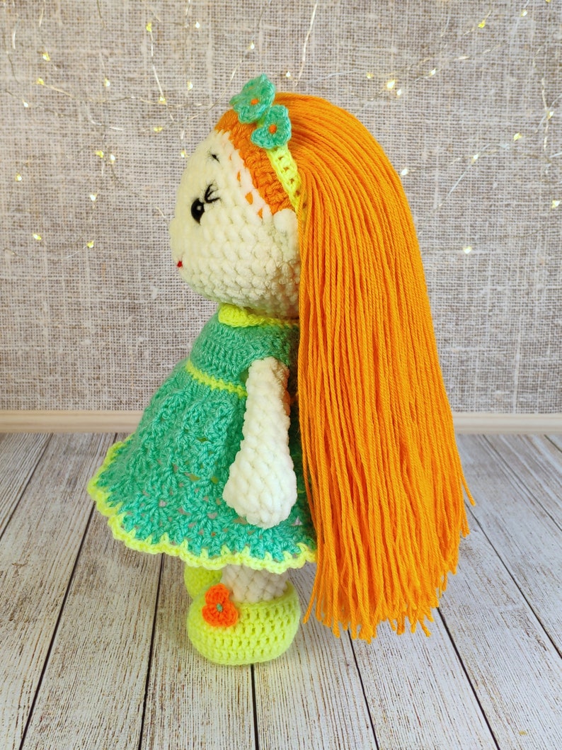 CROCHET DOLL PATTERN Amigurumi baby doll pattern Stuffed Etsy