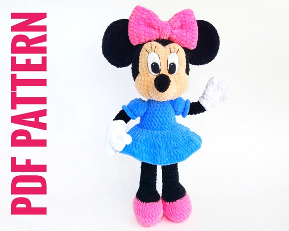 crochet minnie mouse doll