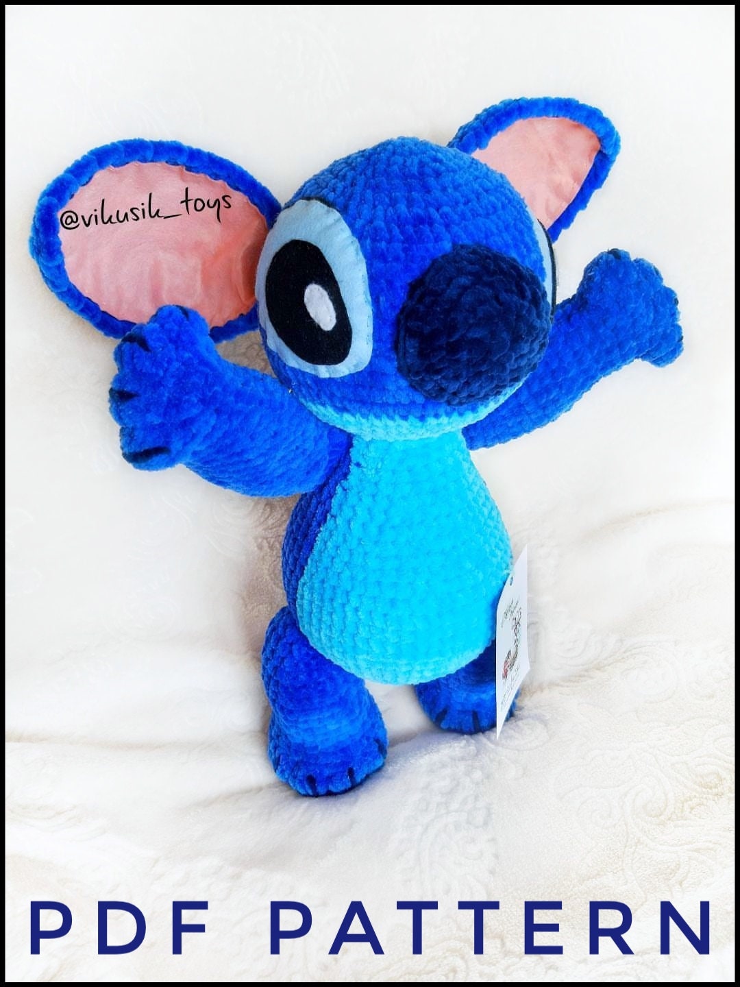 STITCH CROCHET PATTERN Lilo and Stitch amigurumi toy pattern Etsy