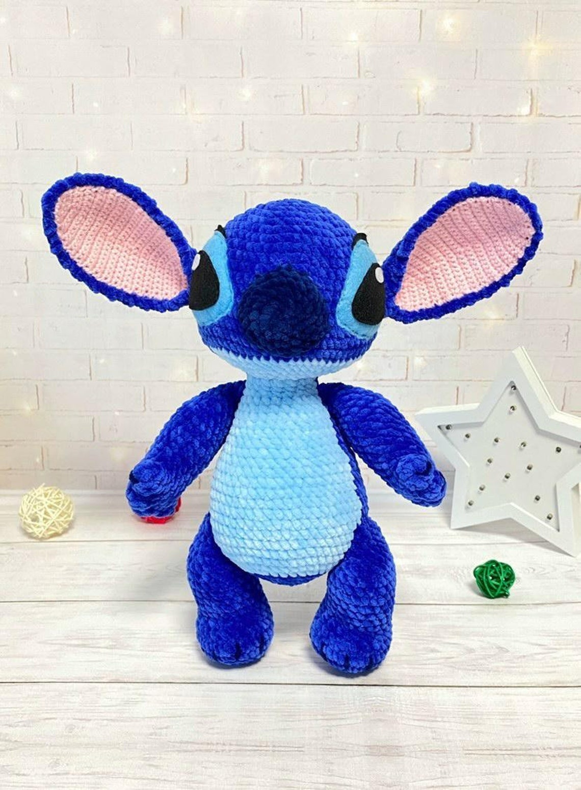 Crochet Stitch pattern Amigurumi Lilo and Stitch crochet Etsy
