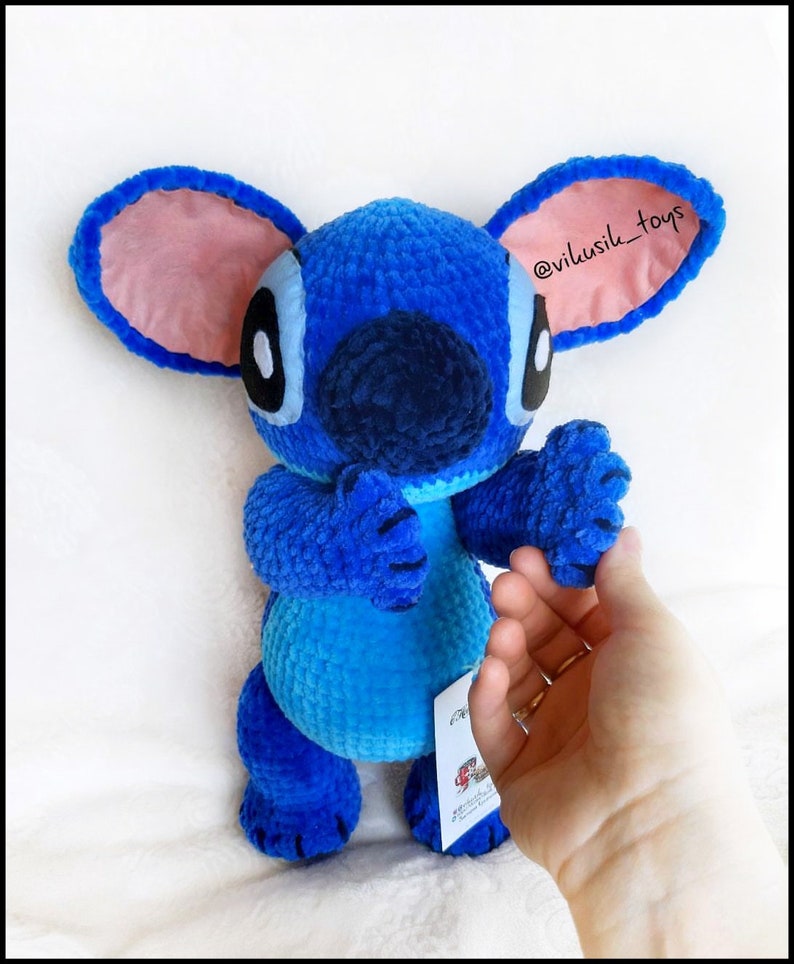 Disney Crochet pattern Lilo and Stitch amigurumi toy pattern Stuff