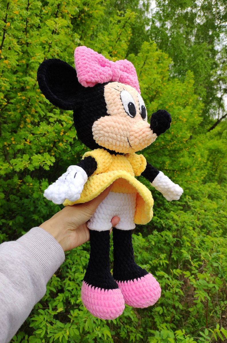 MINNIE MOUSE amigurumi crochet pattern Disney Crochet Etsy