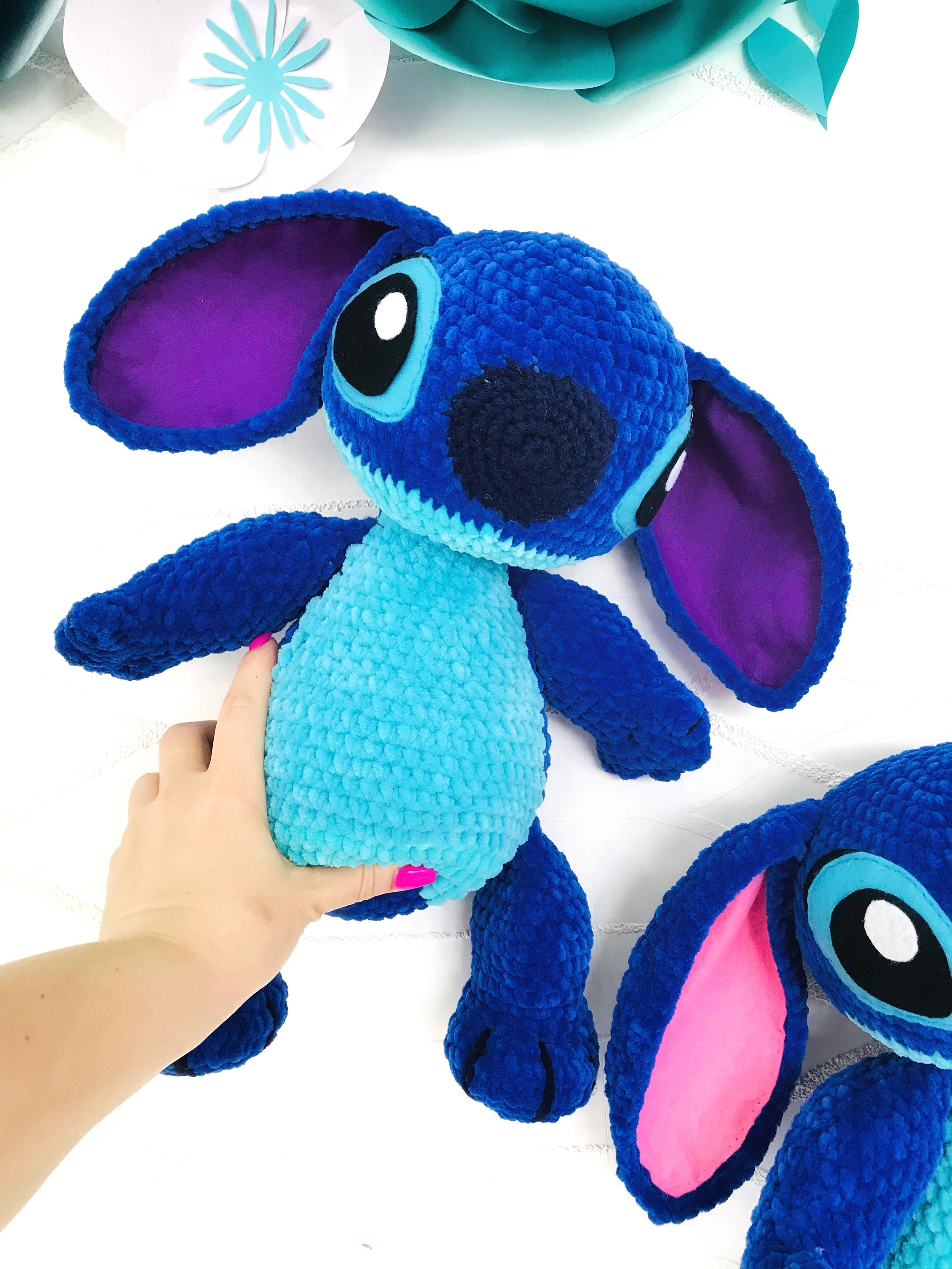 Crochet Stitch pattern Amigurumi Lilo and Stitch crochet Etsy