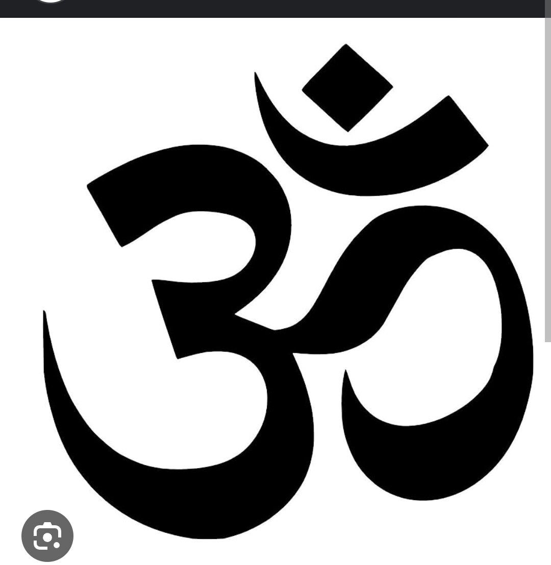 Om Hindu Symbol Yoga Decal Etsy