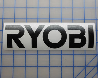 Ryobi Tools Logo Vinyl Decal / Sticker 10 Sizes Free Shipping - Etsy