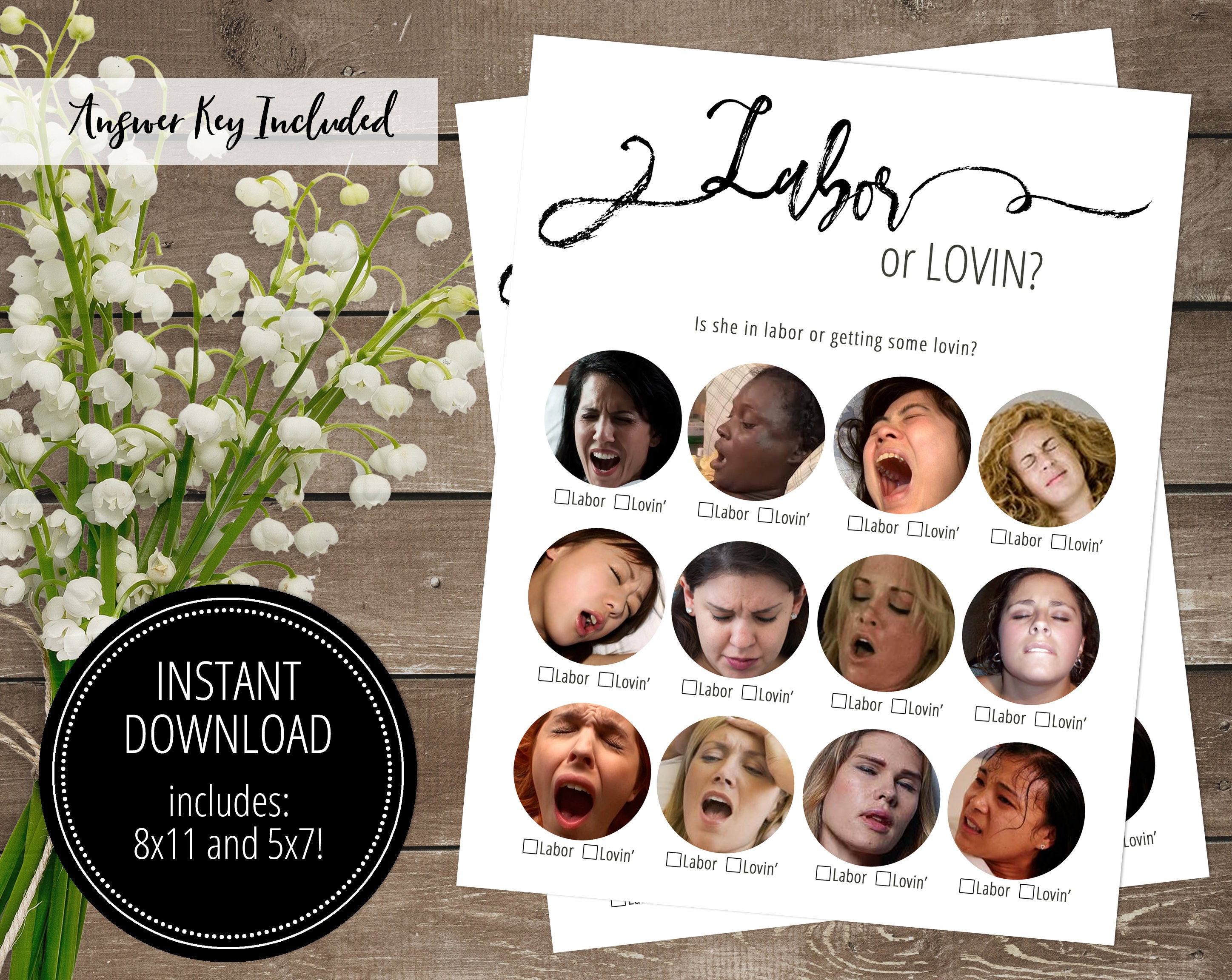 Baby Shower Games Labor Or Lovin Game Printable Baby Shower Etsy baby-shower-games-labor-or-lovin-game-printable-baby-shower-etsy