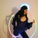 RECHARGEABLE LED MOHAWK Led Headpiece Rave Accesories Festival Fashion ...