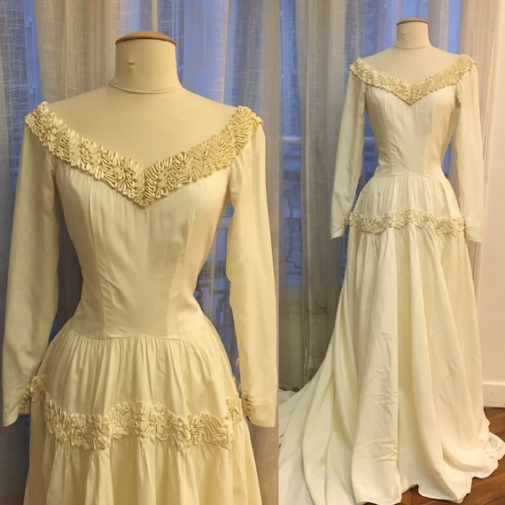 Wedding dress 1940