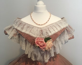 Crinoline 1860 dress