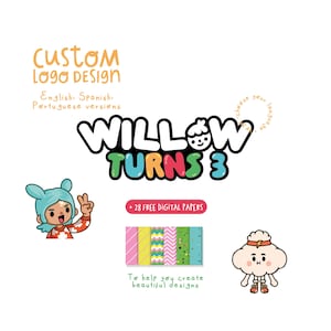 Toca Boca custom logo, Toca Life inspired logo TOBOPR