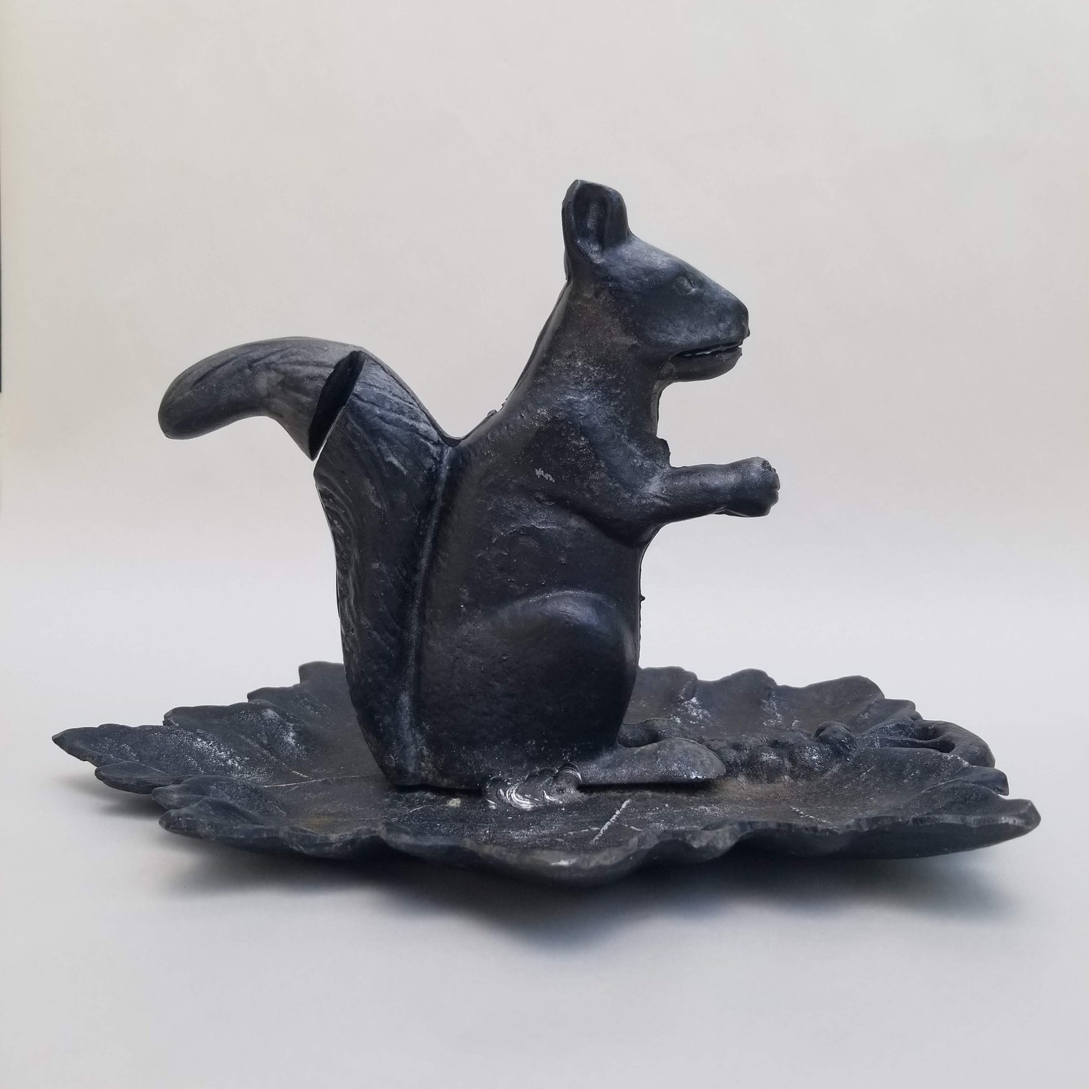 Decorative Cast Iron Squirrel Nutcracker Fun Vintage Tool Leaf | Etsy