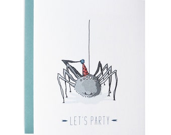 Lets Party Card Etsy