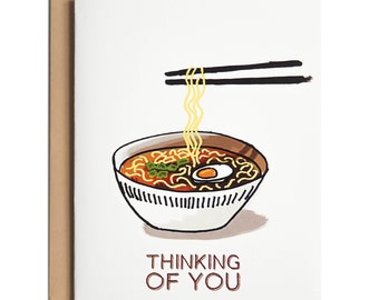 Ramen 'Thinking of You' Card