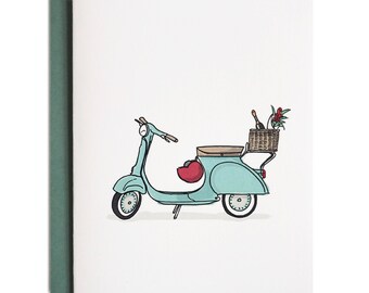 Vespa Scooter Business/Credit Card Holder Great Biker Gift 384 Vespa Scooter Business/Credit Card Holder Great Biker Gift 384