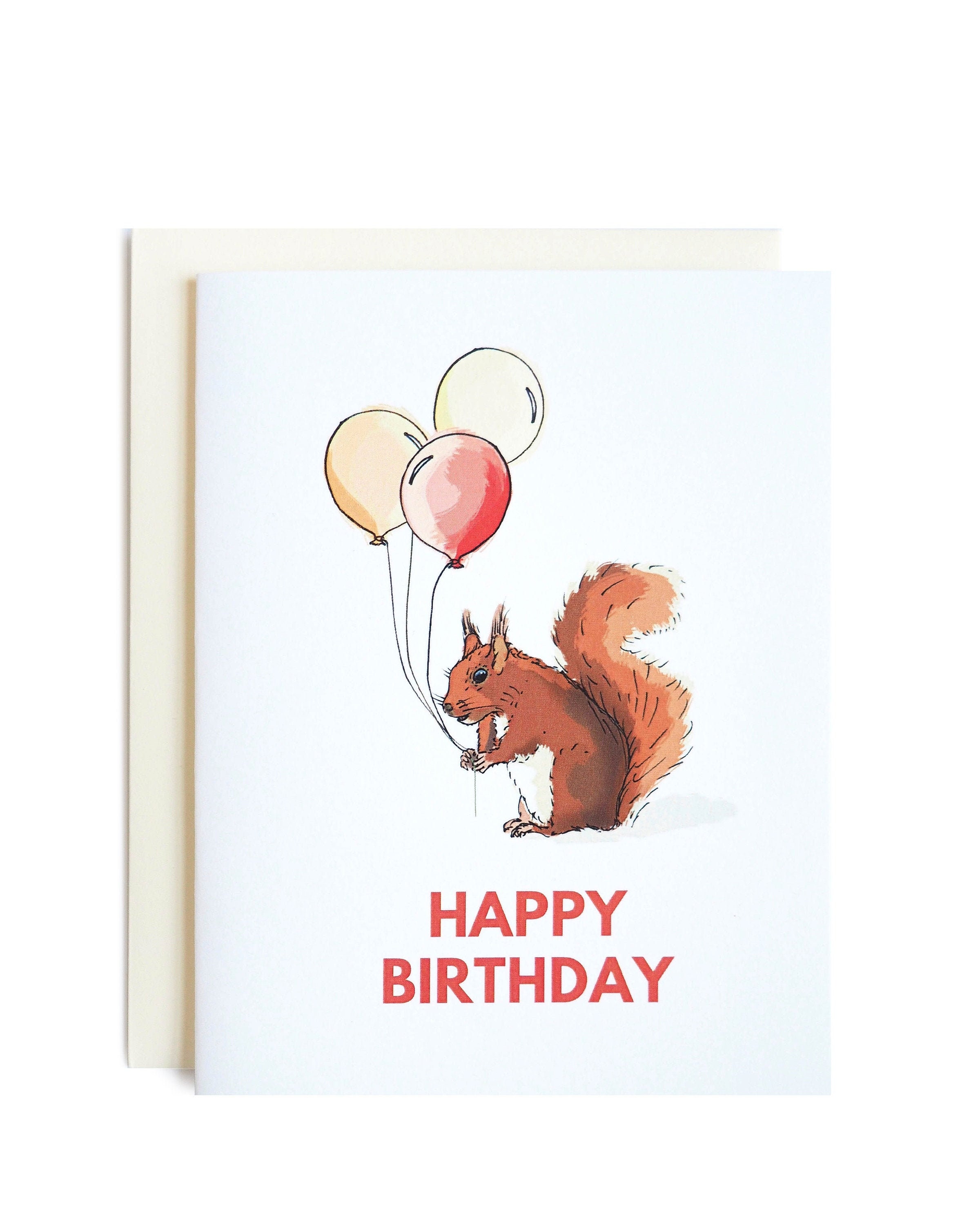 Cards & Invitations Home, Furniture & DIY Squirrel j464 Chef Cook Fun