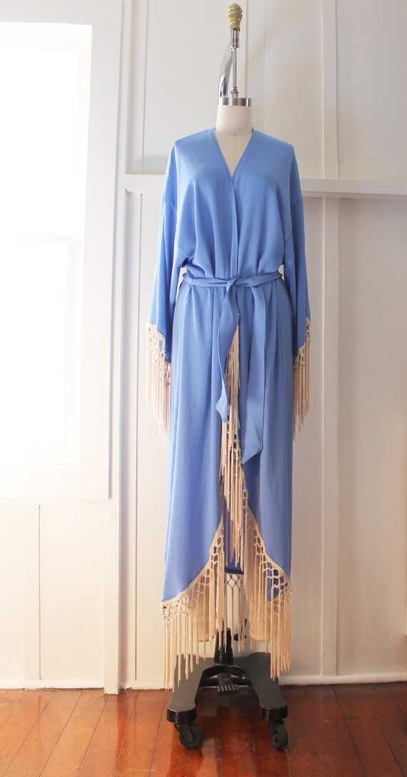 forget me not blue bridesmaid dress